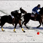 Match de polo à Courchevel